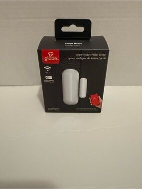 Globe Smart Sensor Packaging - Black and Purple Accent